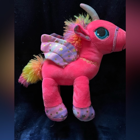 Plush pink unicorn - Picture 2 of 4